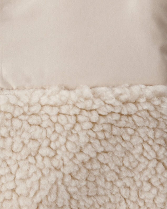 Product image 2 of Toddler Girl Sherpa Vest - Cream