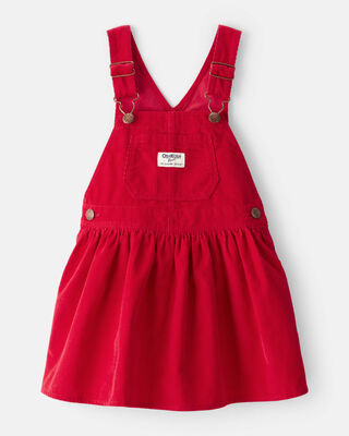 Toddler Iconic Denim Floral Shortalls - Blue