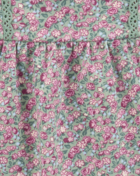 Product image 2 of Toddler Floral Print Crochet Top