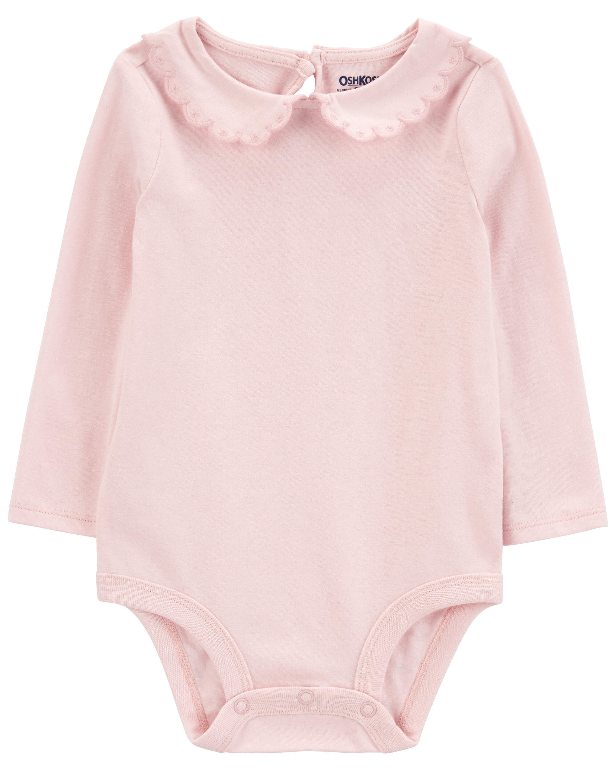 Pima Cotton Peter Pan Collar Bodysuit