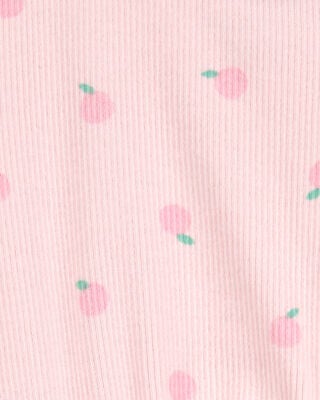 Product image 2 of Baby Peach Print Sunsuit - Pink
