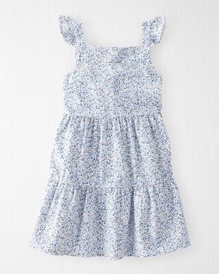 Product image 1 of Toddler Organic Cotton Dress in Meadow Bloom Print