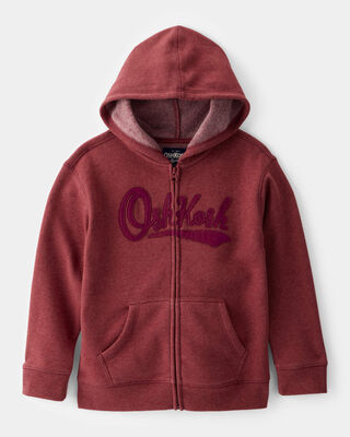 Product image 1 of Kid OshKosh Logo Zip Jacket - Red