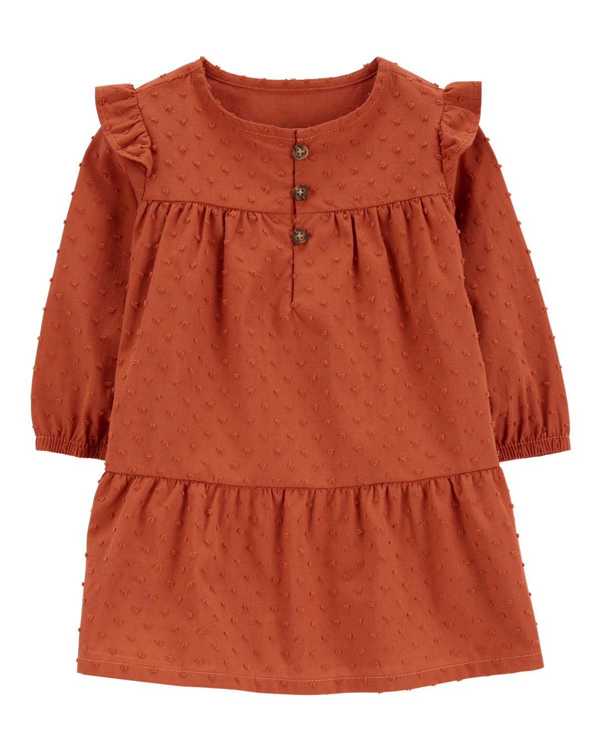 Carter s Baby Girls Dress and Bloomer Set Orange 18 Months Cotton