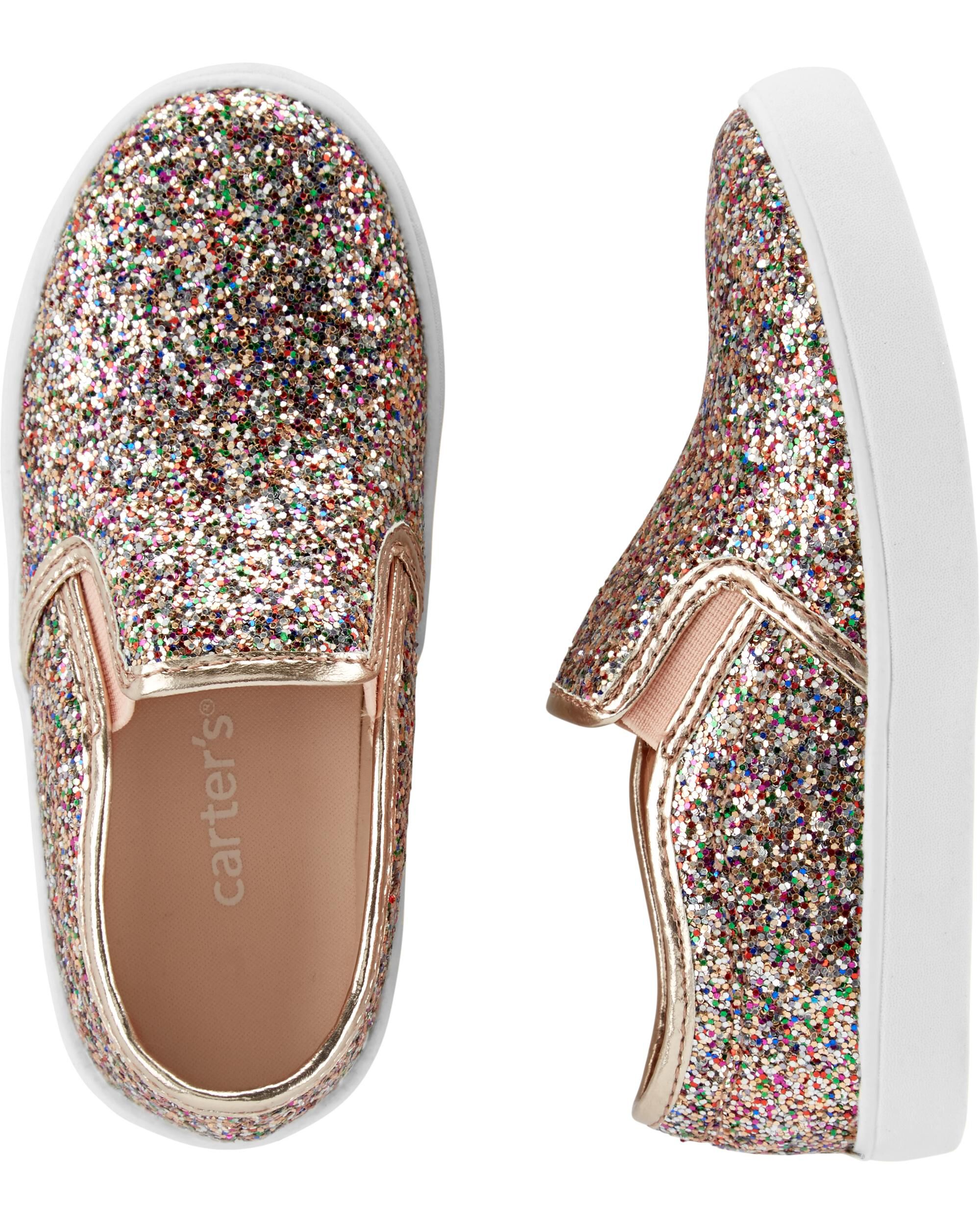 Carter's Glitter Casual Sneakers 