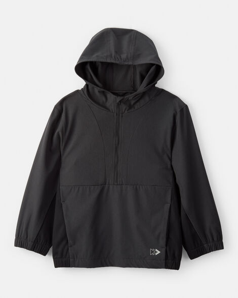 kid active windbreaker - black