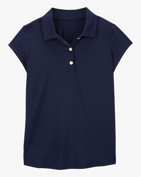 Product image 3 of Kid 2-Pack Uniform Polos in Active Mesh