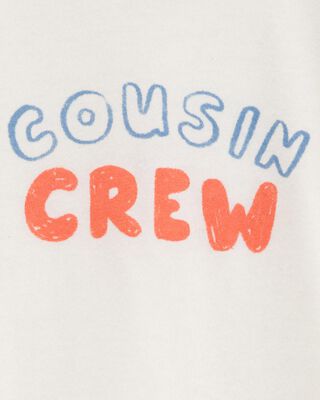 Product image 2 of Toddler Cousin Crew Short-Sleeve Graphic Tee -White