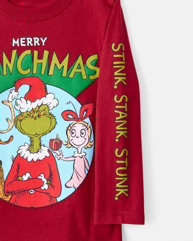 Product image 2 of Toddler Boy Dr. Seuss™ The Grinch Long-Sleeve Graphic Tee - Red