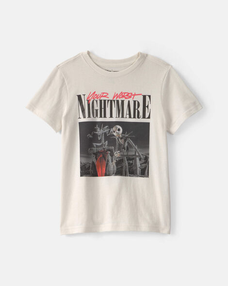 boys disney© nightmare halloween graphic tee - cream