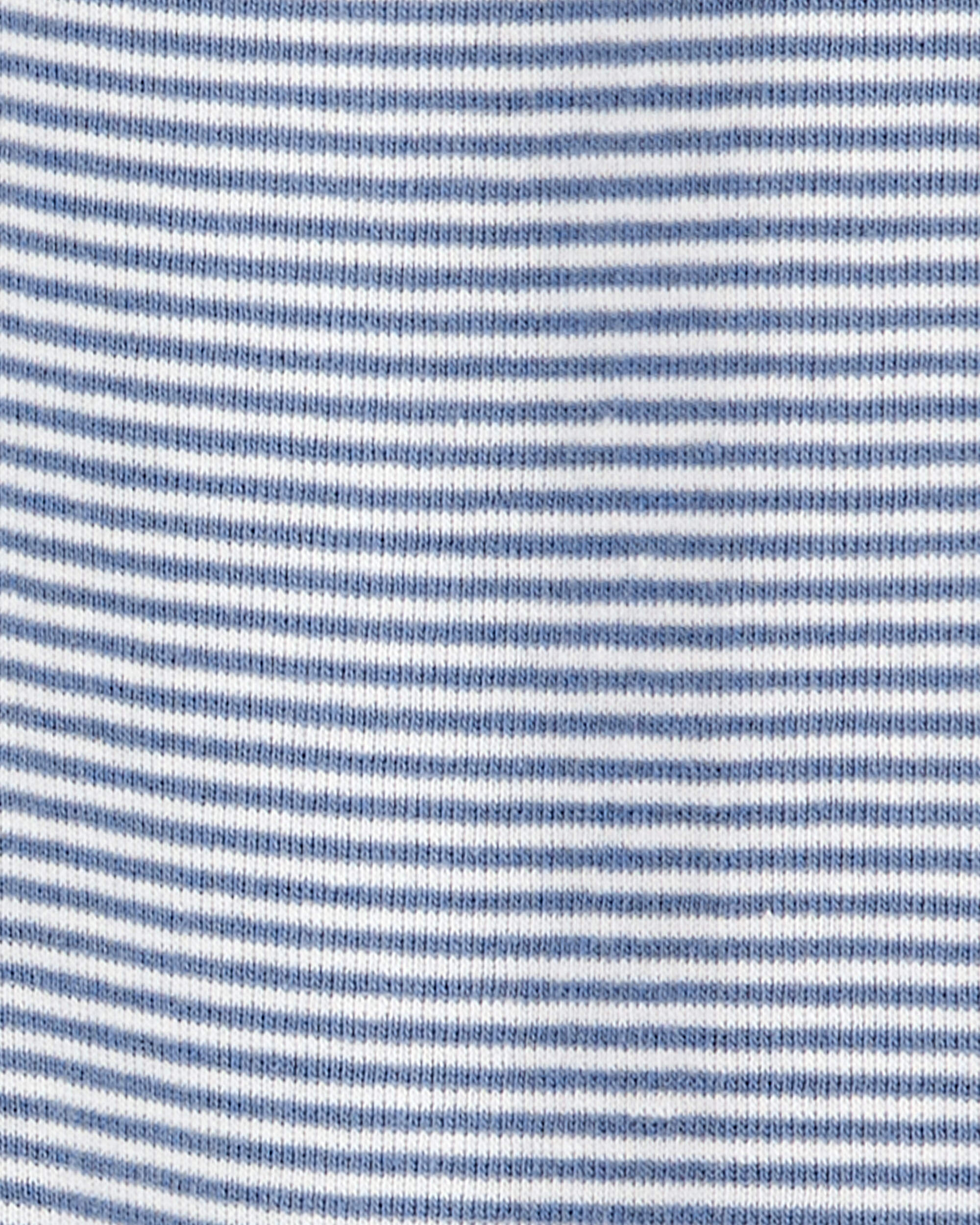Baby Boy 2-Pack 2-Way Zip Cotton Sleep & Play Pajamas - Blue