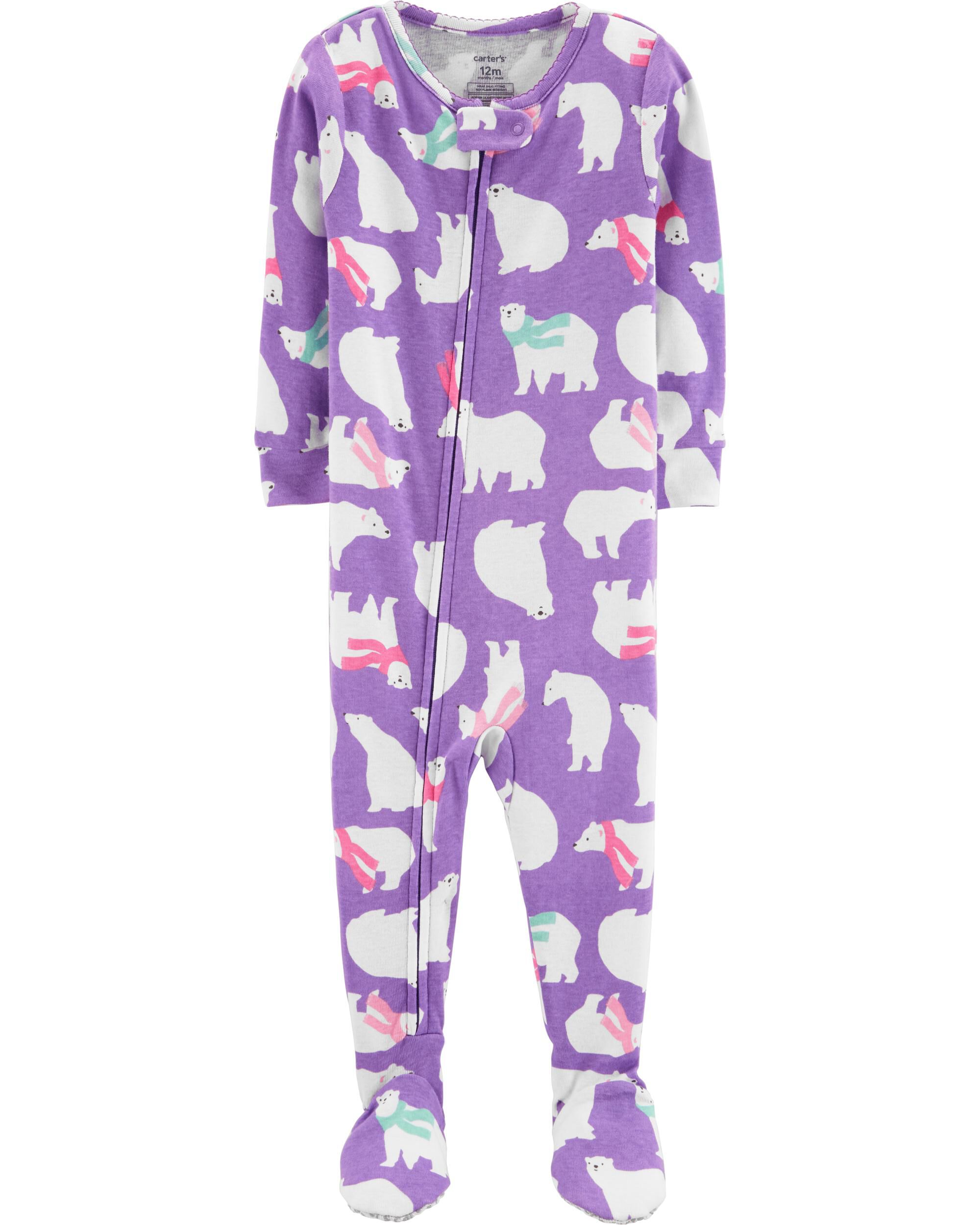 carter's bear pajamas