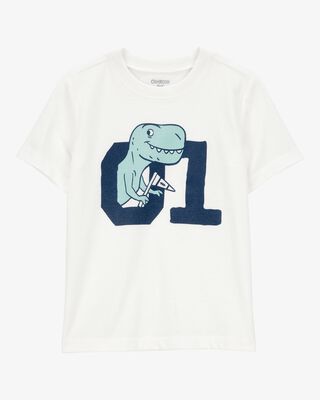 Product image 1 of Toddler Dino Short-Sleeve Graphic Tee - Ivory