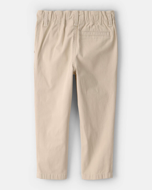 Product image 2 of Toddler Boy Slim Tapered Chino Pants - Khaki