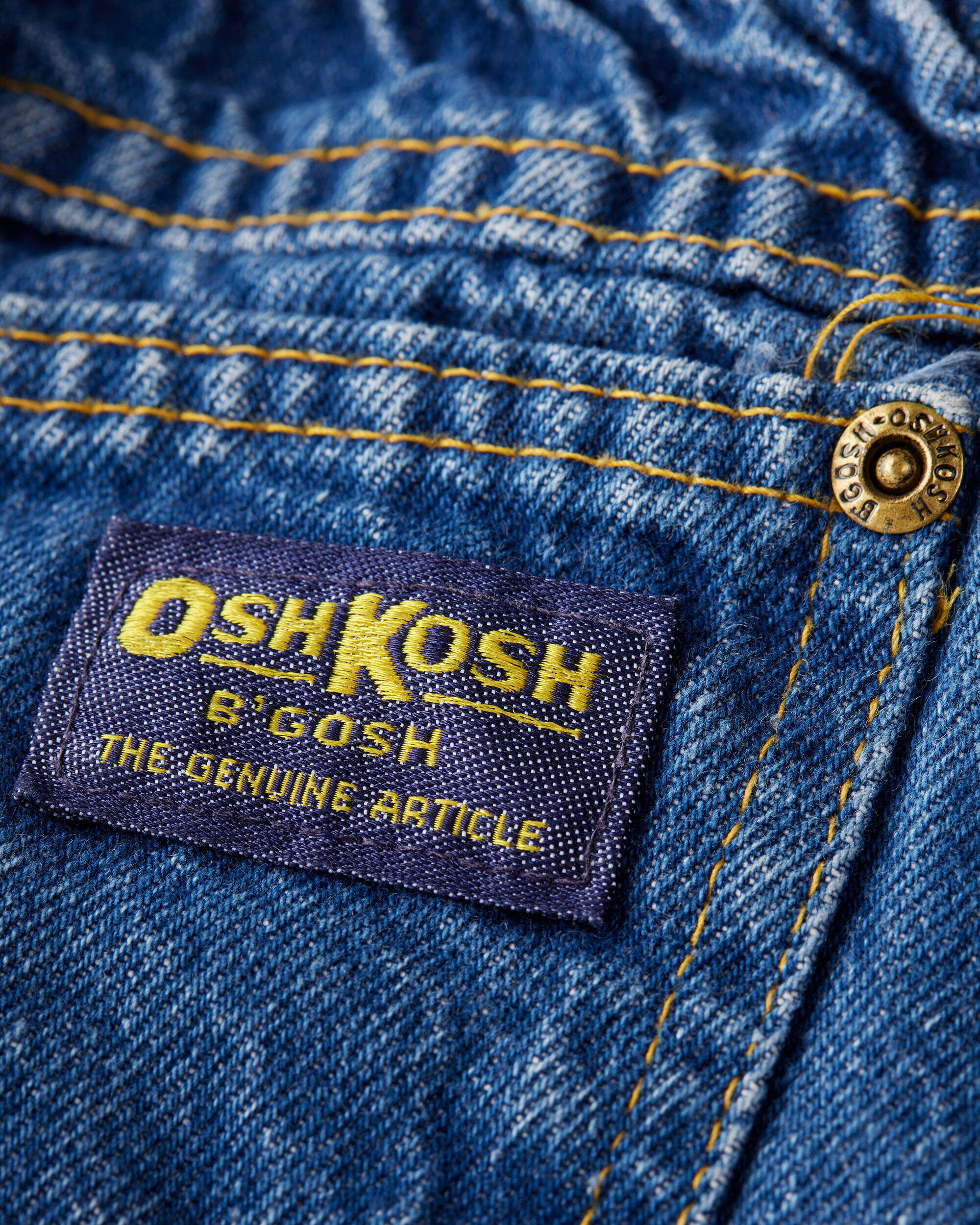 Toddler 4T Vintage Medium Wash Straight Fit Jeans from the OshKosh Archive Release
