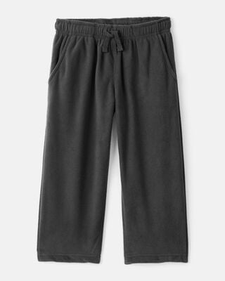 Toddler Boy Fleece Joggers - Grey