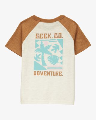 Product image 2 of Toddler Cotton Short-Sleeve Tee - Brown