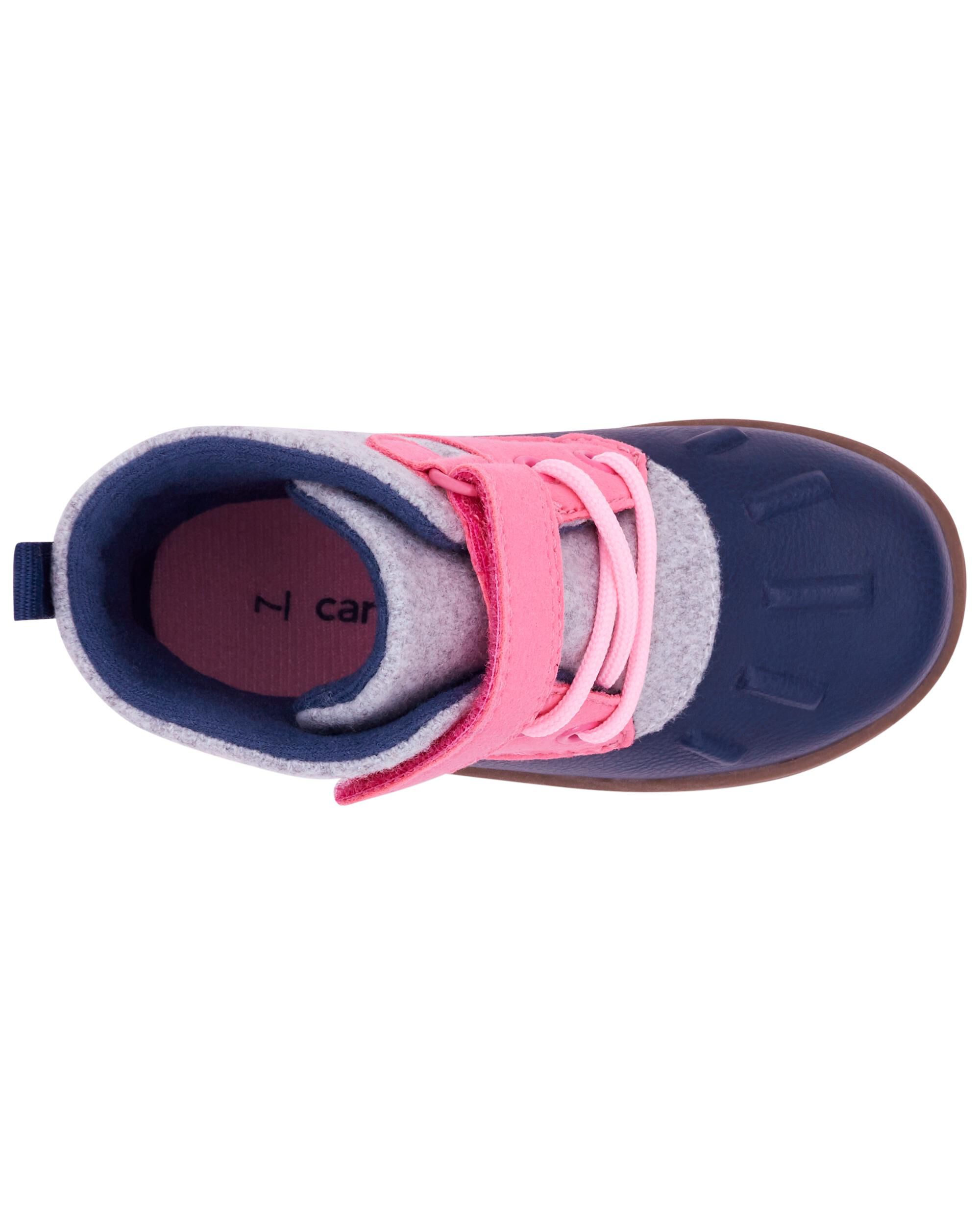 Oshkosh pink duck boots discount