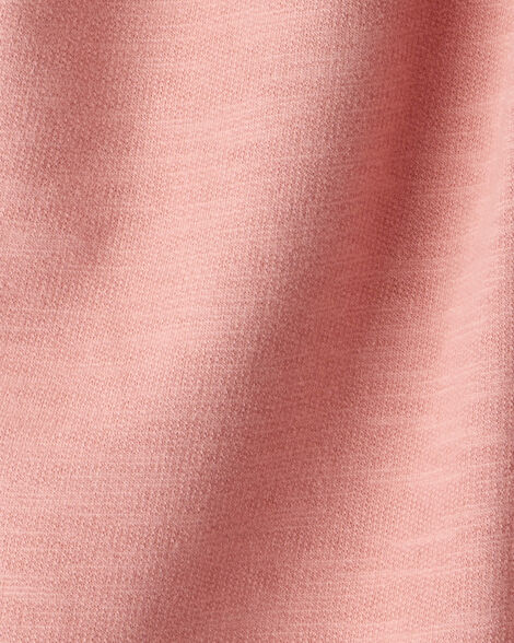 Product image 3 of Baby Girl 100% Cotton Wide-Leg Pants - Pink