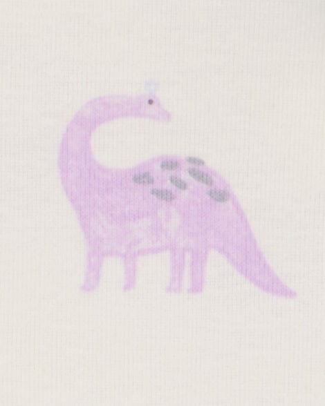 Product image 3 of Toddler Dinosaur Print Snug Fit Cotton 4-Piece Pajamas
