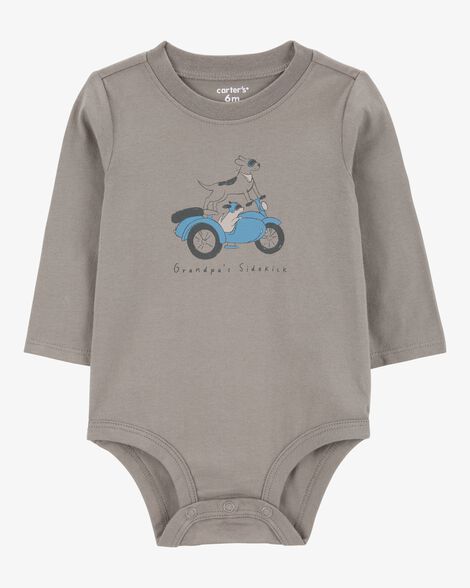  Product image 1 of Baby Grandpa's Sidekick Long-Sleeve Bodysuit