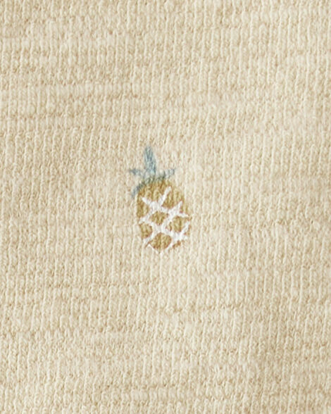 Product image 4 of Baby Girl 2-Piece Pineapple-Print Set Made With Organic Cotton
