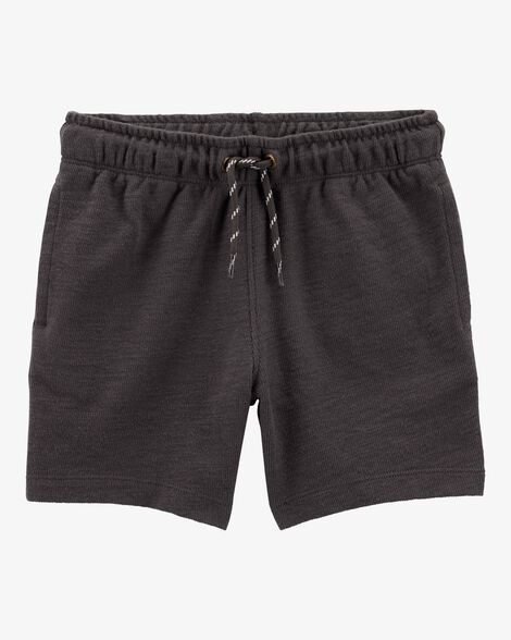  Product image 1 of Baby Pull-On Cotton-Blend Shorts - Black