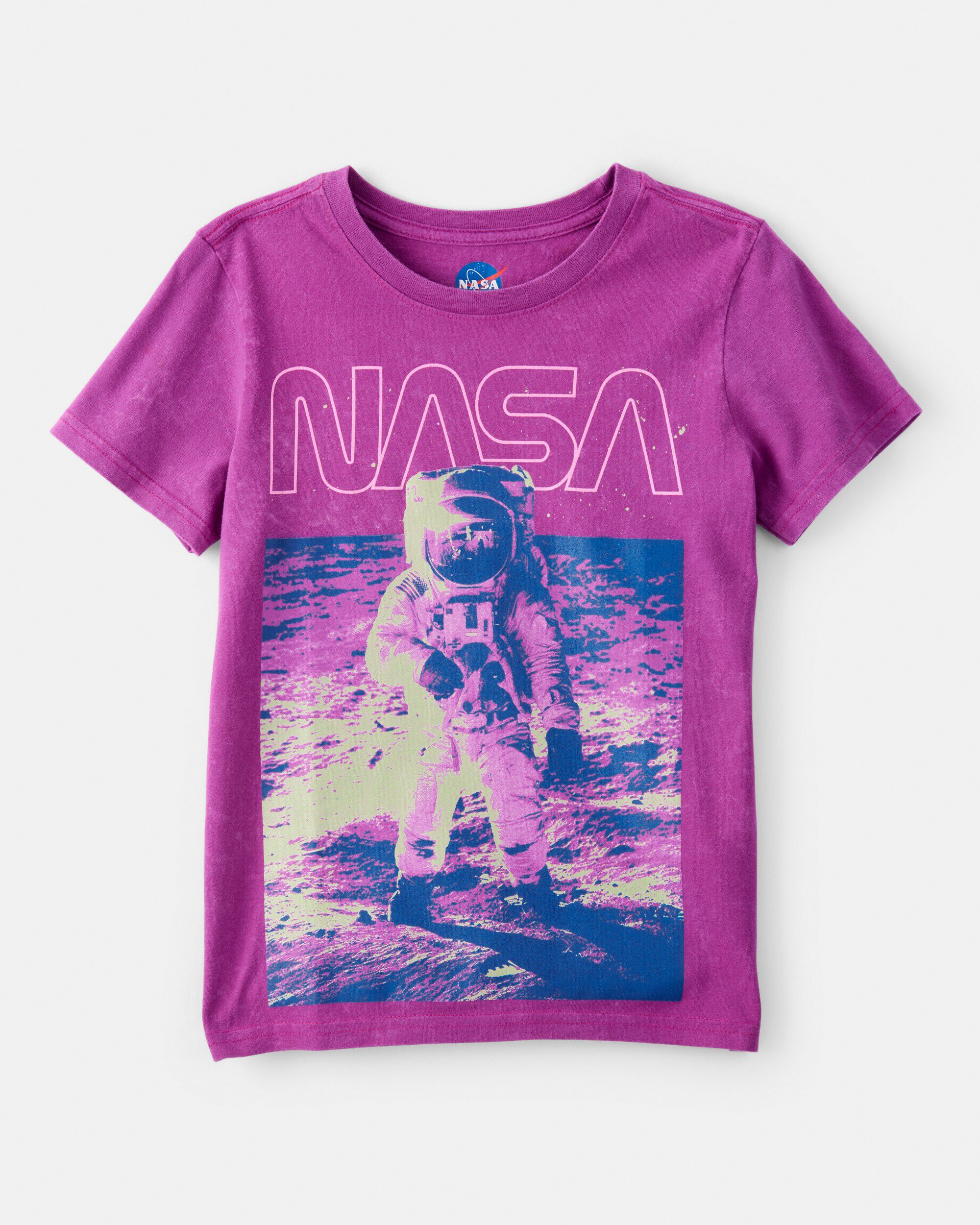 Kid NASA Space Short-Sleeve Graphic Tee - Purple - OshKosh