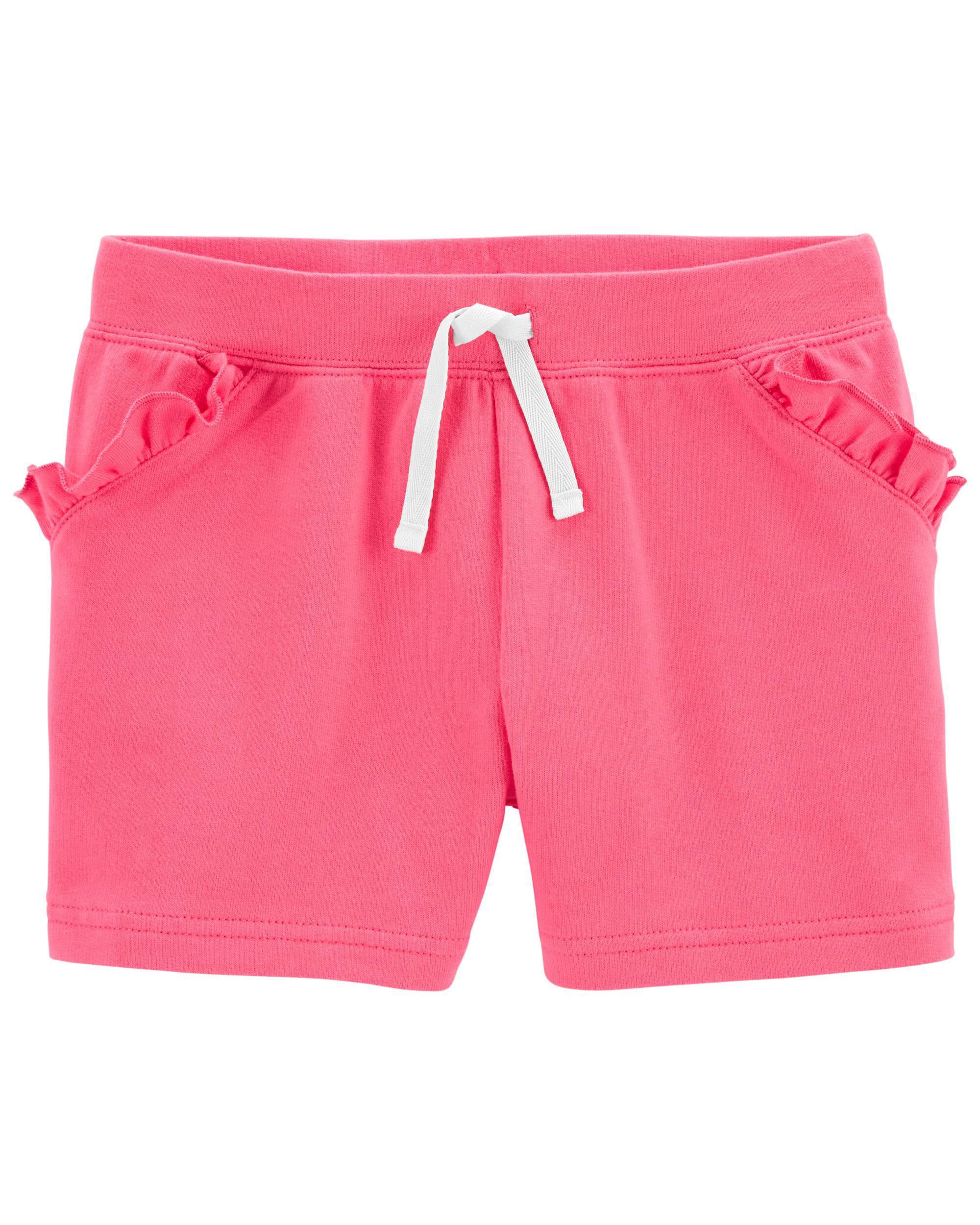  *CLEARANCE* Ruffle Pull-On French Terry Shorts 