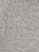 Grey - Toddler Chunky Waffle Pullover Sweater - Gray, Selected