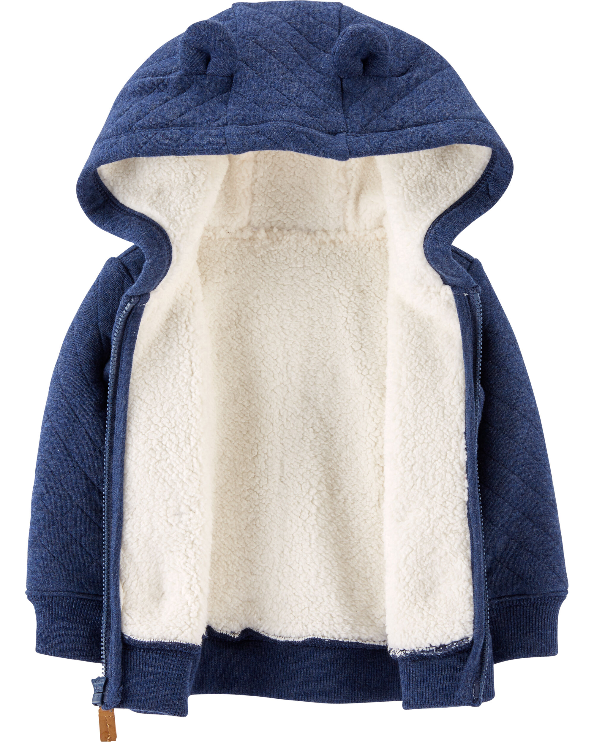 Hooded Sherpa-Lined Jacket | carters 
