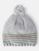 Grey - Boys Winter Hat - Grey, Selected