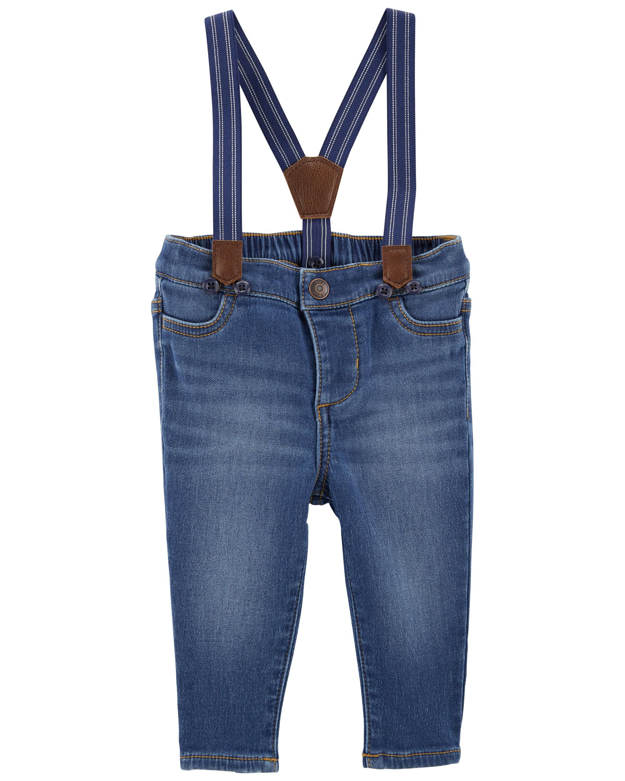 Jenny Check High Waisted Suspender Pants by Banned – Modern