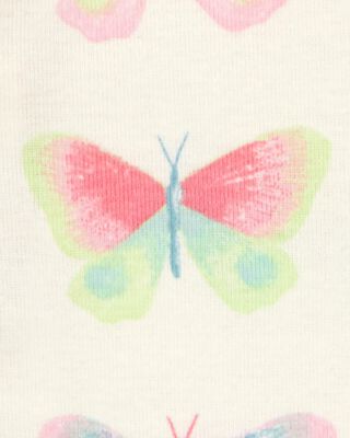 Product image 2 of Baby Butterfly Print Snug Fit 4-Piece Pajamas