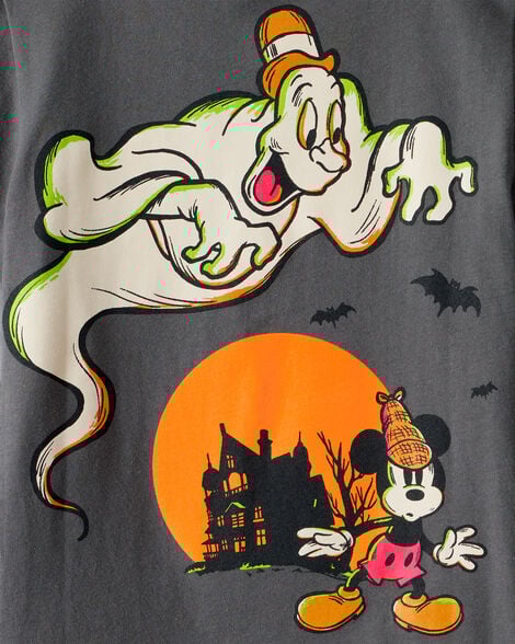 Toddler Disney© Mickey Mouse Halloween short-Sleeve Graphic Tee - Grey