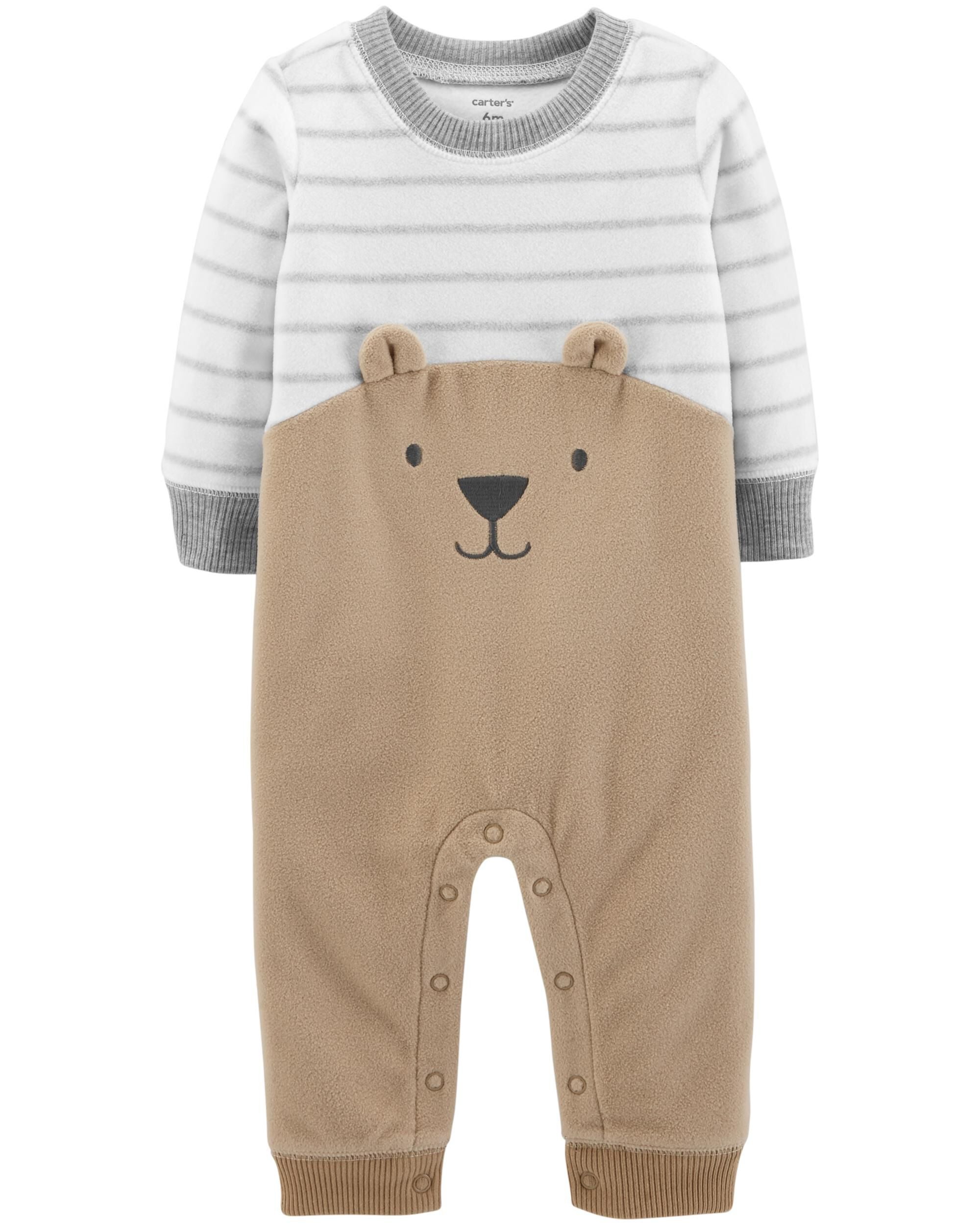 carters fuzzy bear suit