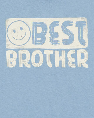 Product image 2 of Kid Best Brother Short-Sleeve Graphic Tee - Blue