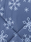 Blue - Baby 2-Piece Snowflake Print Snowsuit, Selected