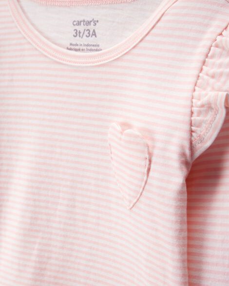  Product image 2 of Kid 2-Piece Striped Tee & Tulle Tutu Skirt Set