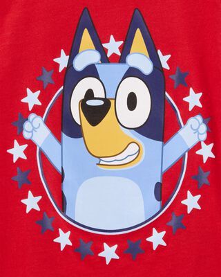 Product image 2 of Toddler 4th Of July Bluey Tee