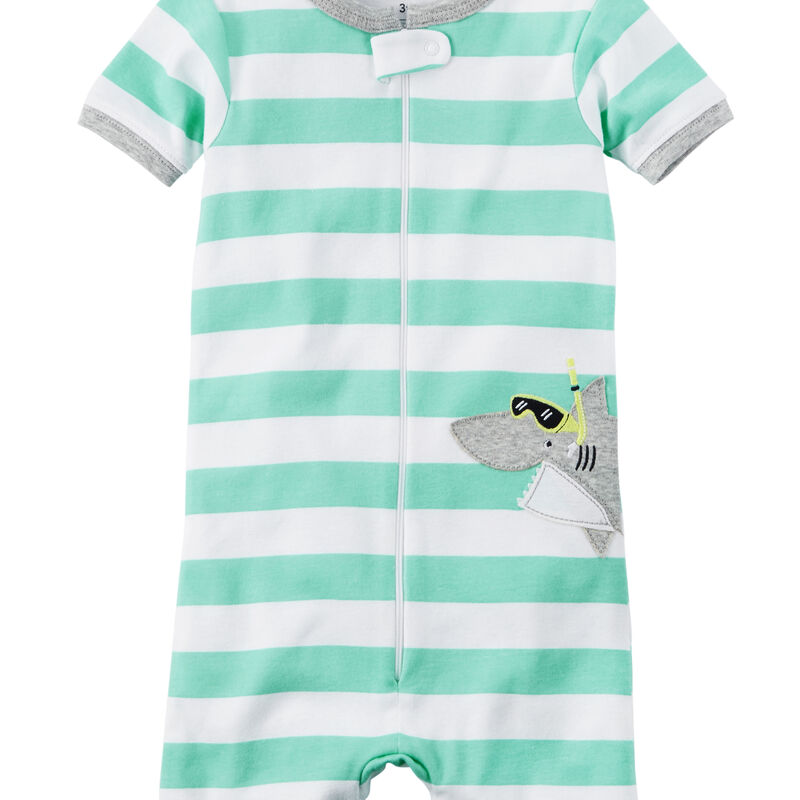 1 Piece Snug Fit Cotton Romper Pjs Carters Com