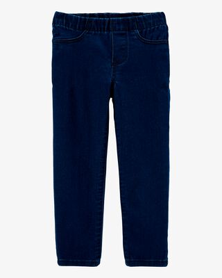 Product image 1 of Toddler Dark Wash Elastic-Waist Jeggings