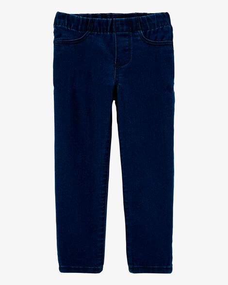  Product image 1 of Toddler Dark Wash Elastic-Waist Jeggings