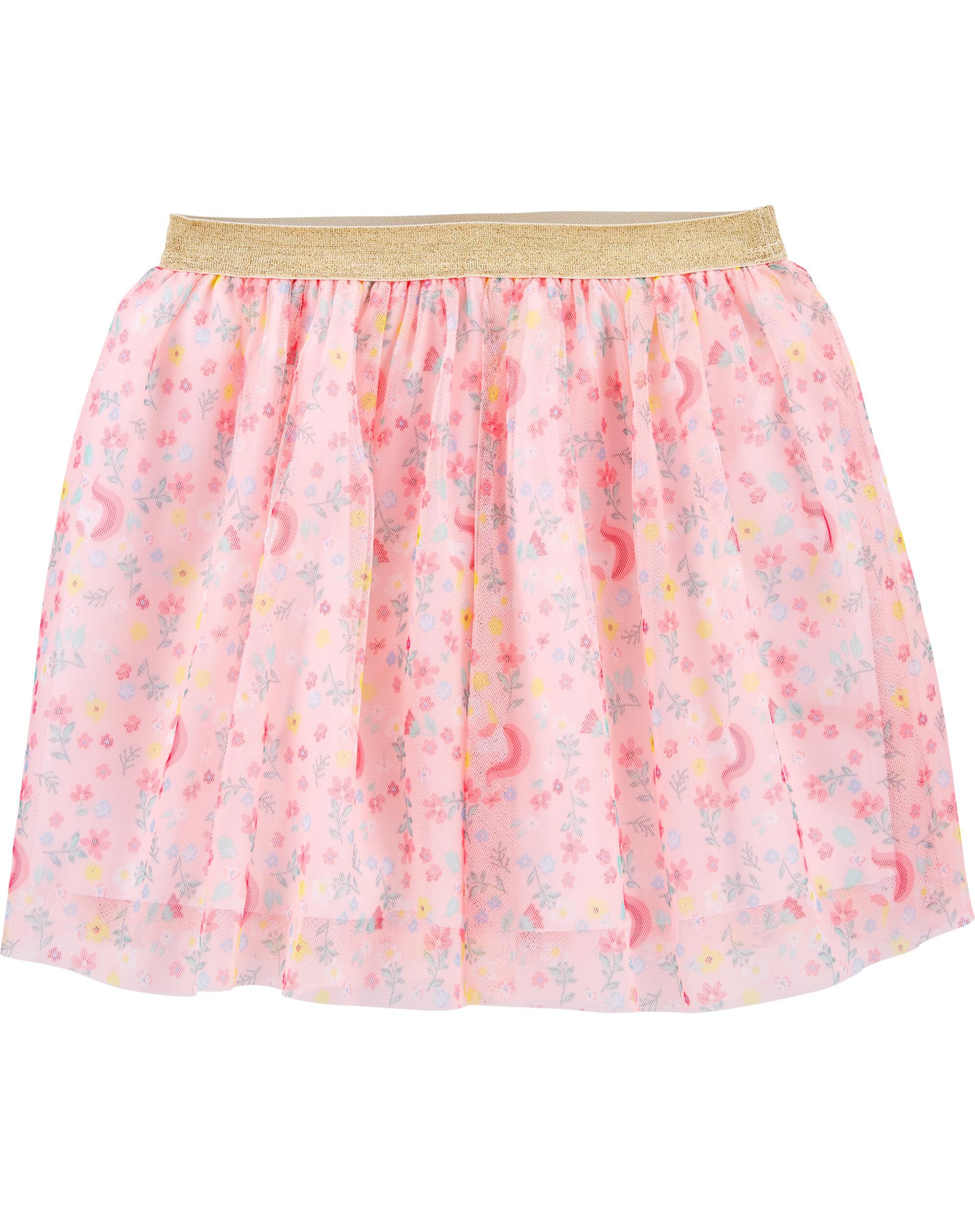carter's unicorn tulle skirt