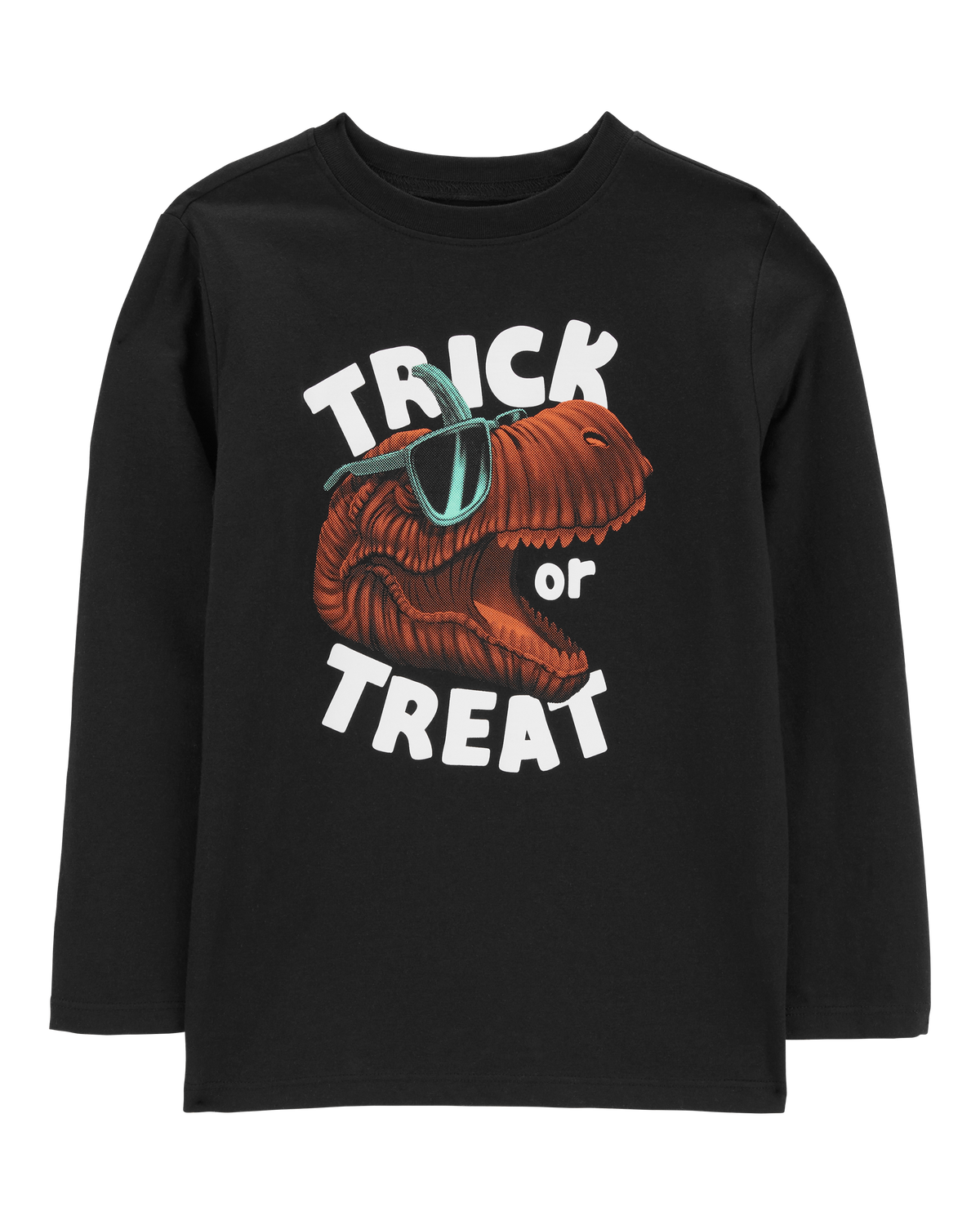 Kid Halloween Dinosaur Graphic Tee