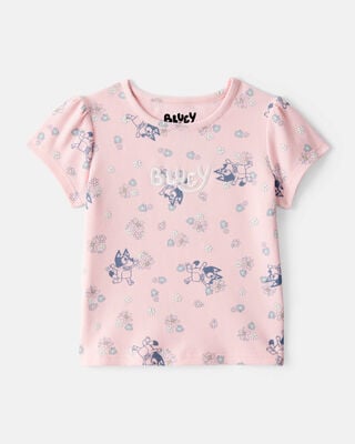 Toddler Bluey Denim Jacket - Medium Wash