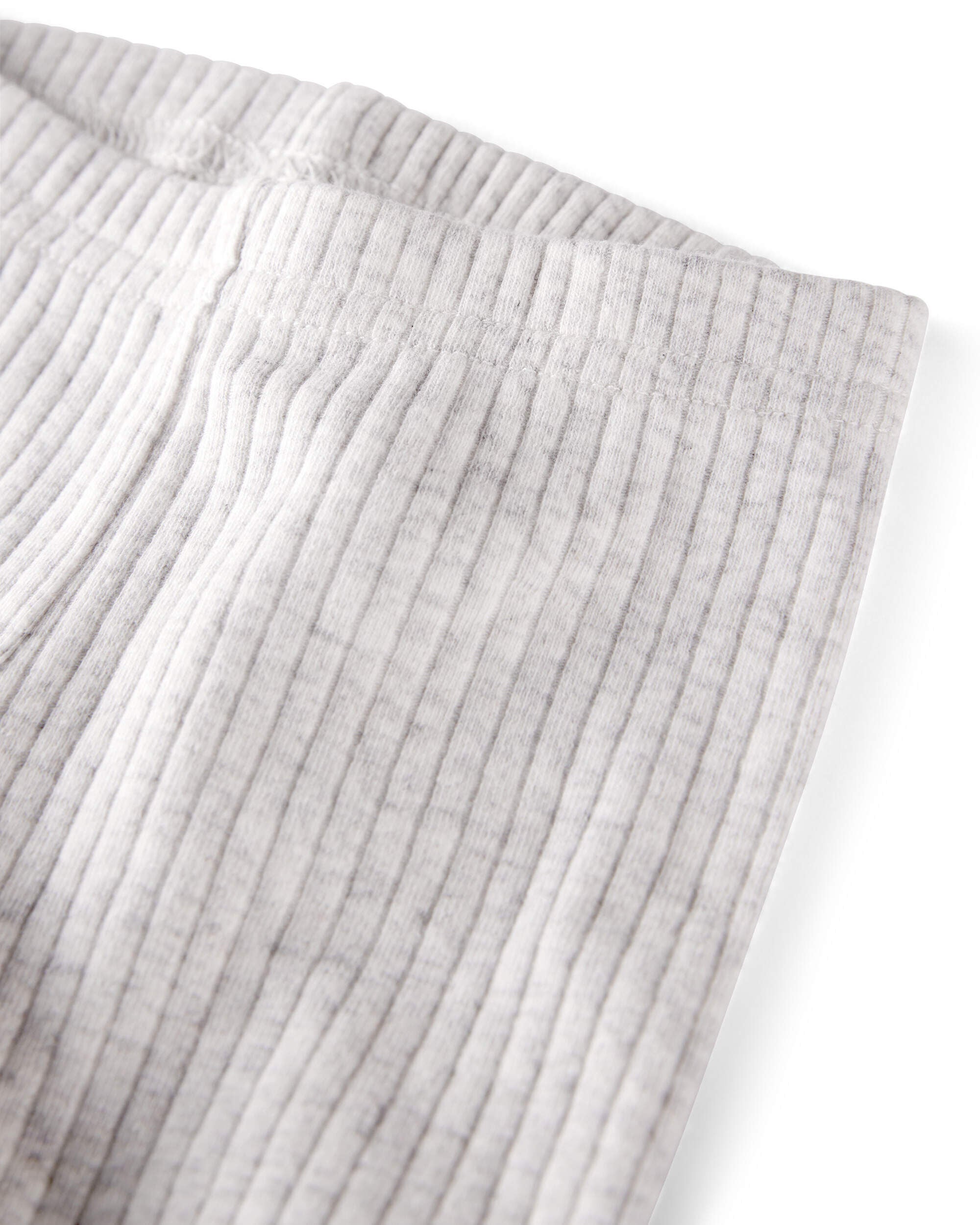Baby 2-Pack Organic Cotton Ribbed Pedal Shorts - Little