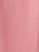 Dark Blush - Kid Organic Cotton Rib Drawstring Leggings in Dark Blush, Selected