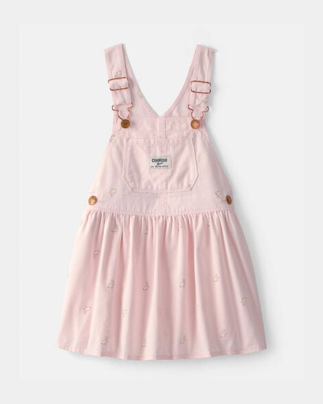 Toddler Girl Bunny Easter Skirtall - Pink