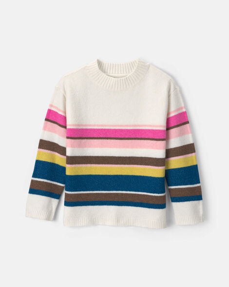 girls striped sweater